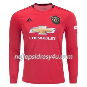 Fotbalový Dres Manchester United Domácí 2019/20 Dlouhý Rukáv